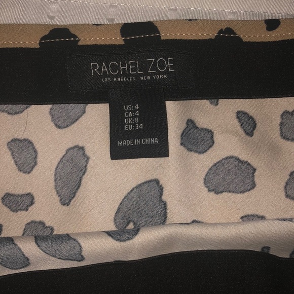 RACHEL ZOE | Leopard Print Midi Flare Skirt - Picture 3 of 3